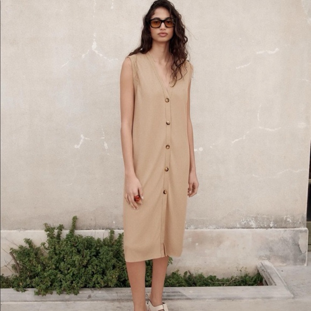 Zara Button Dress
